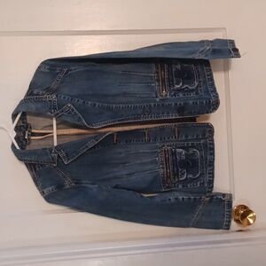 Jean jacket women's size medium  Old Navy